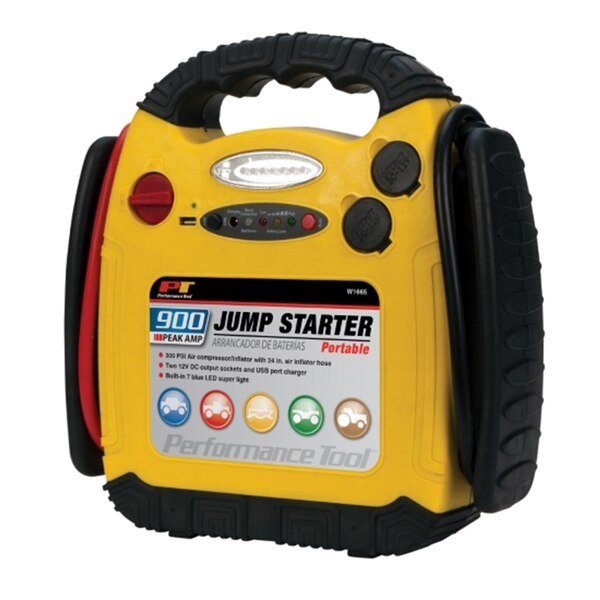 900 amp Jump Starter, Inflator, Performance Tool, Mfr#: W1665